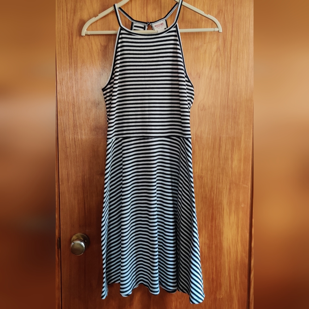 Striped Midi Dress